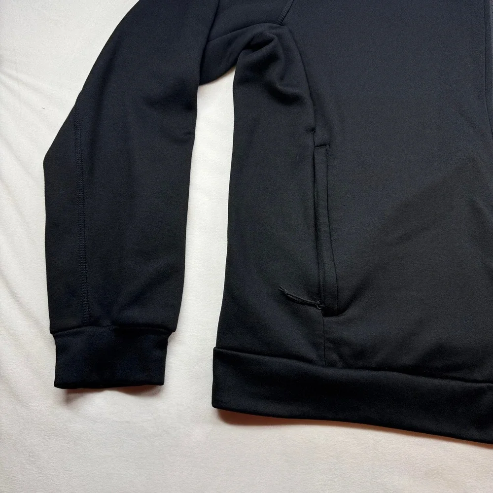 The North Face Mens Black Full Zip Fleece Lined Track Jacket XL NF0A3LUK